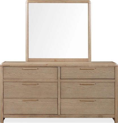 Furano - Wall Or Dresser Mirror - Ginger