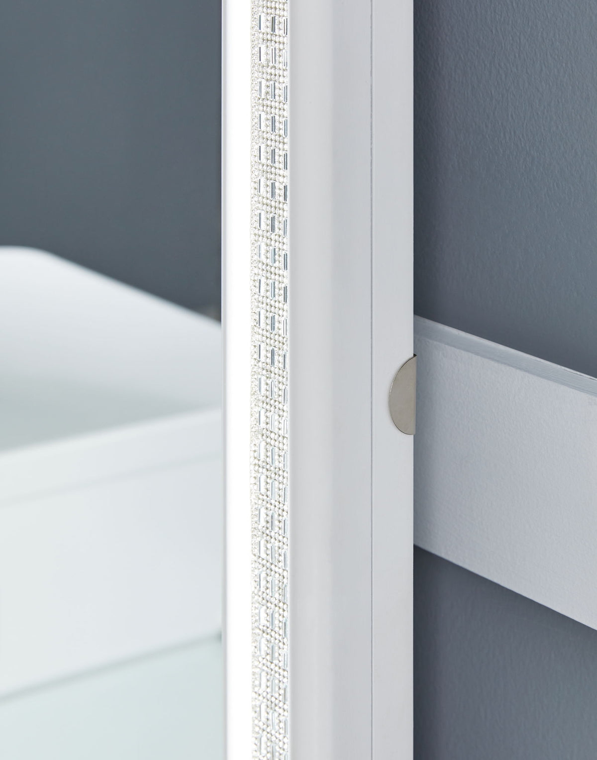 Chalanna - Vanity With Mirror - White