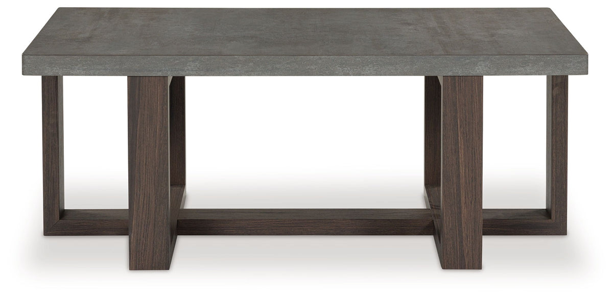 Dynnford - Occasional Table Set (Set of 3) - Gray / Brown