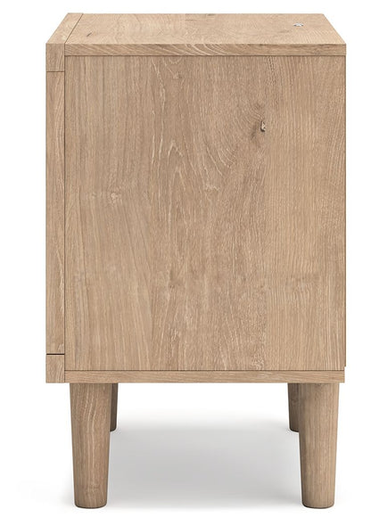Cielden - One Drawer Night Stand - Two-Tone