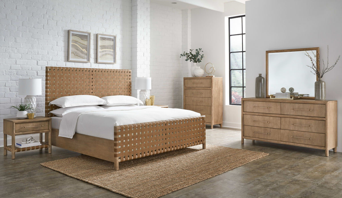 Dorsey - Woven Panel Bed