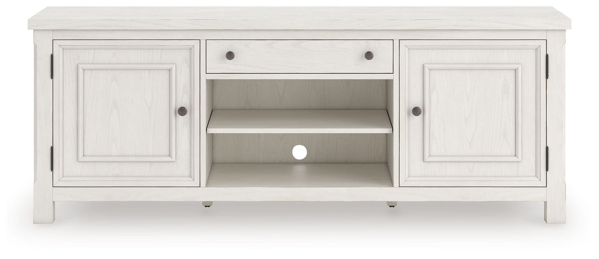 Robbinsdale - Extra Large TV Stand - Antique White