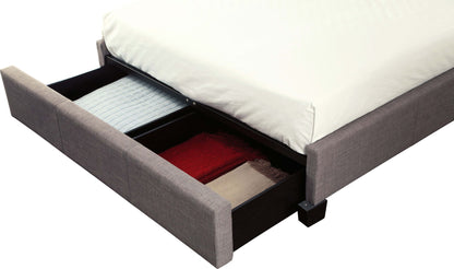 Geneva Madeleine - Wingback Platform Storage Bed