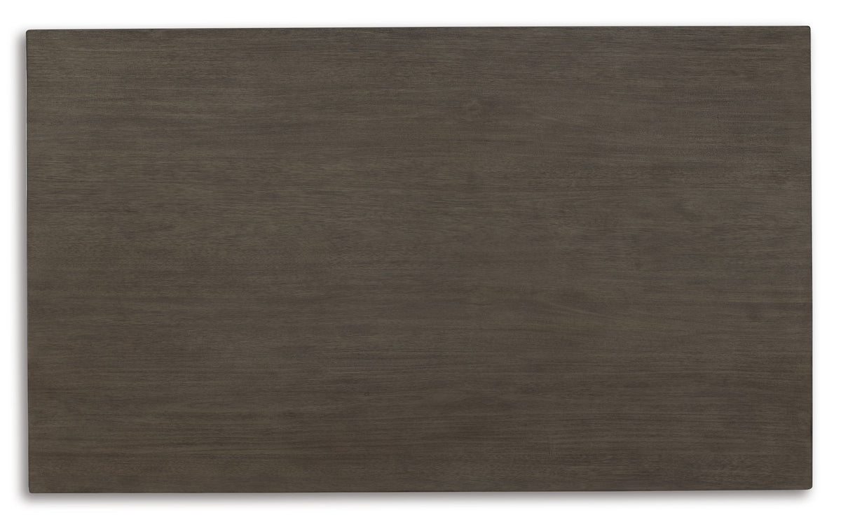 Caitbrook - RECT DRM Table Set (Set of 7) - Gray