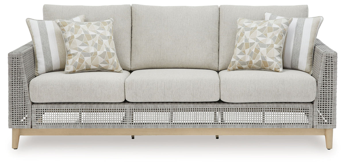 Seton Creek - 4 Pc. - Lounge Set - Gray