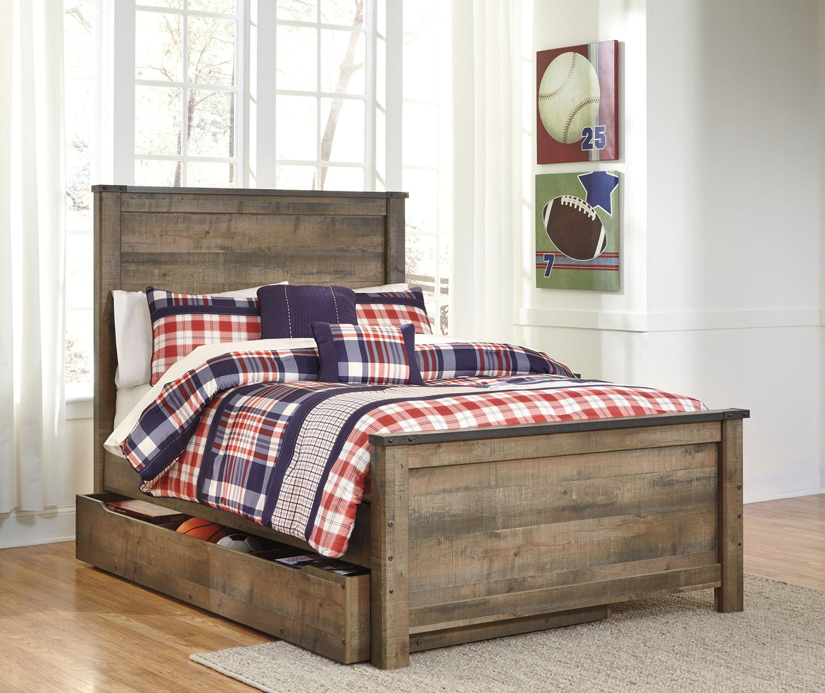 Trinell - Panel Bed