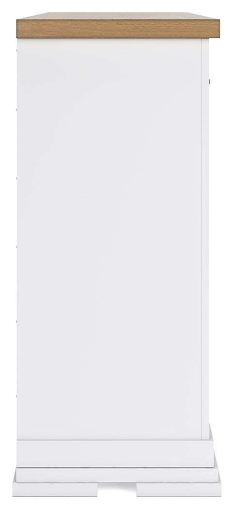 Ashbryn - Dresser - White / Natural