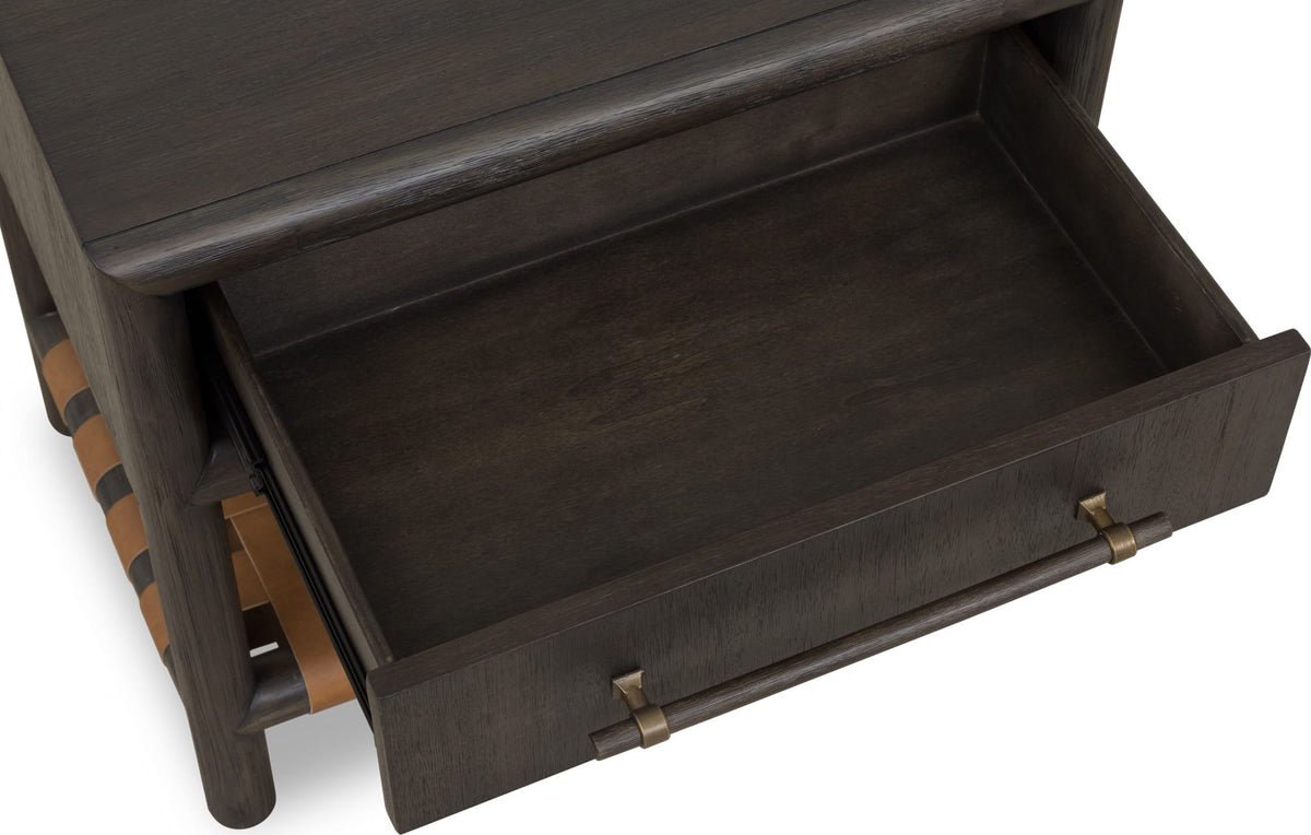 Dorsey - One Drawer USB-Charging Nightstand