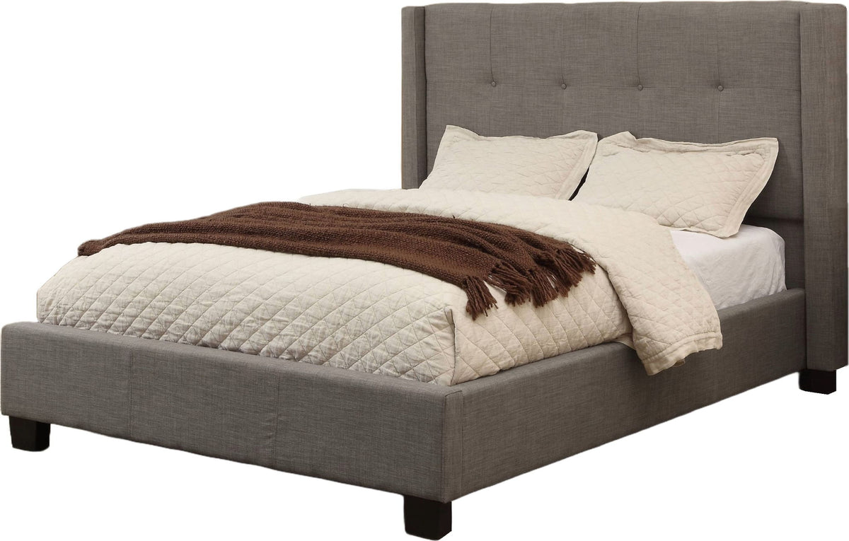 Geneva Madeleine - Wingback Platform Storage Bed