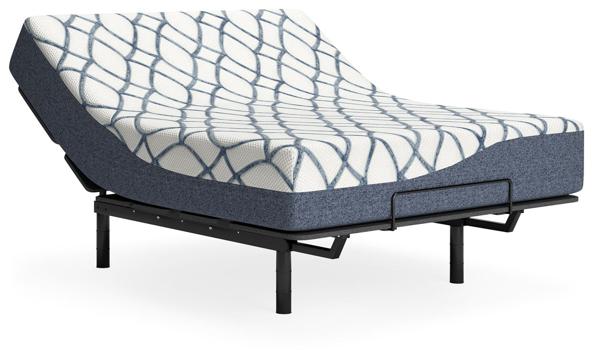 12 Inch Chime Elite 2.0 - California King Mattress - White / Blue