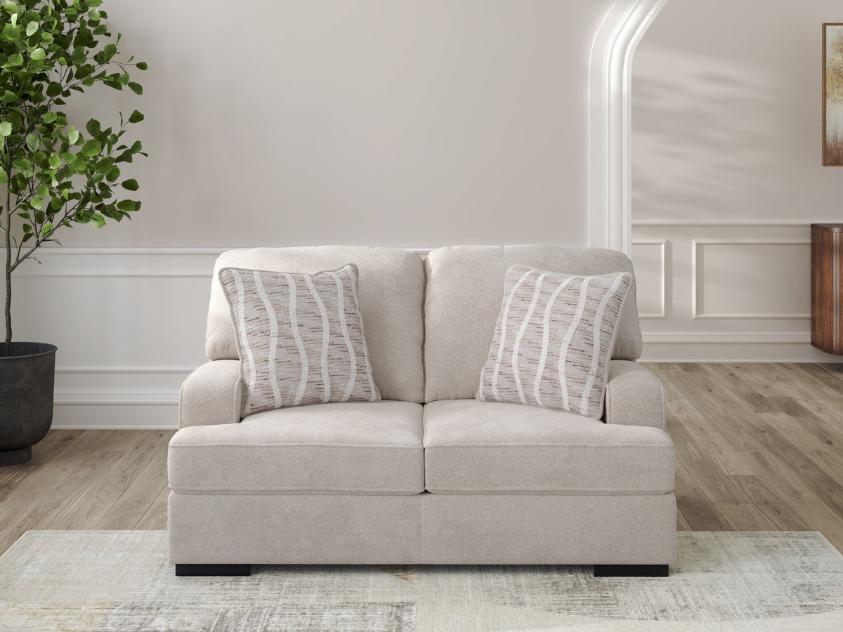 High Profile - Loveseat - Taupe