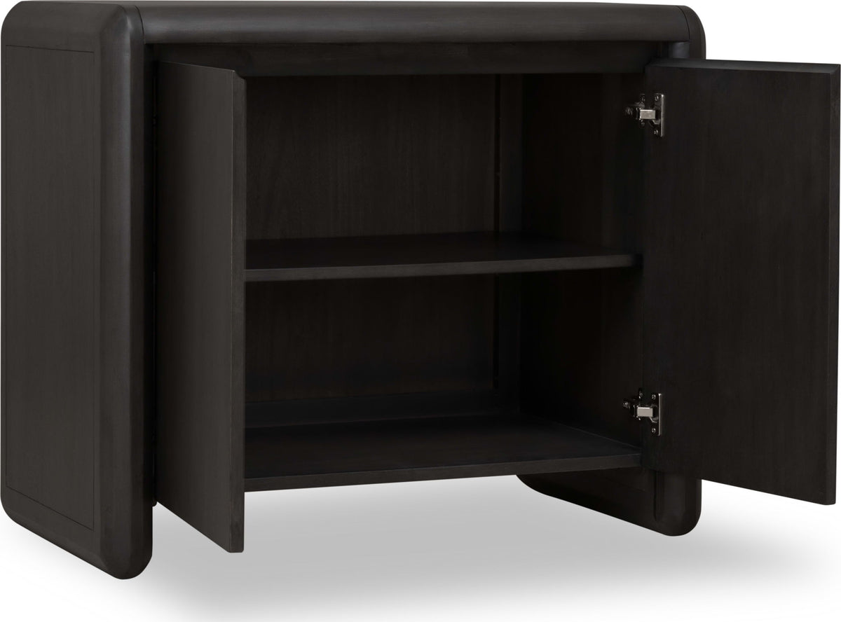 Xolani - Two Door Acacia Wood Cabinet - Jaguar
