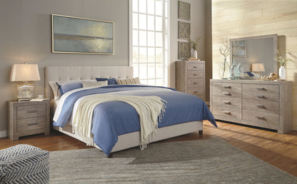 Culverbach - Two Drawer Night Stand - Gray