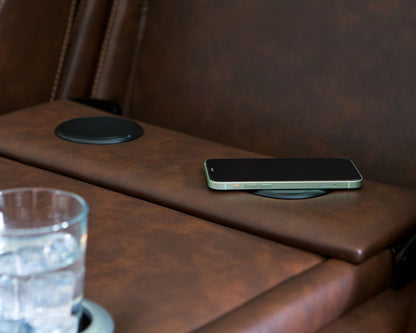 Knightington - Power Reclining Sofa With Audio Seating