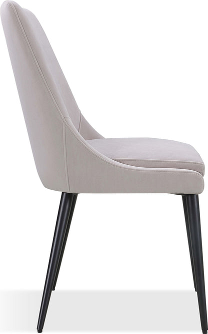 Winston - Upholstered Metal Leg Dining Chair (Set of 2)