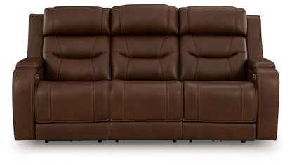 Knightington - Power Reclining Sofa With Audio Seating
