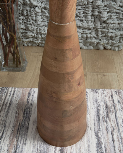 Ailsa - Wood Floor Lamp - Natural Brown
