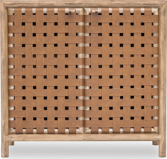 Dorsey - Weaven Bar Cabinet - Granola