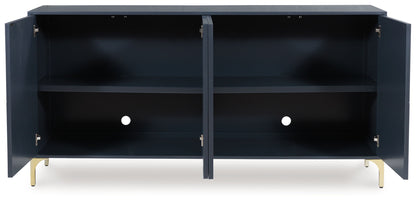 Loirwick - Accent Cabinet - Dark Blue