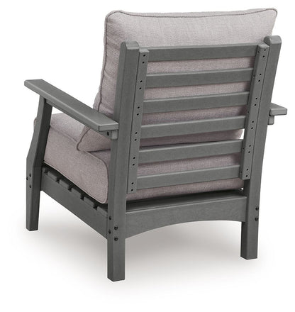 Cove Beach - Lounge Chair With Cushion (Set of 2) - Gray
