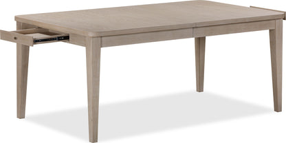Camden - Two Drawer Extendable Dining Table - Chai