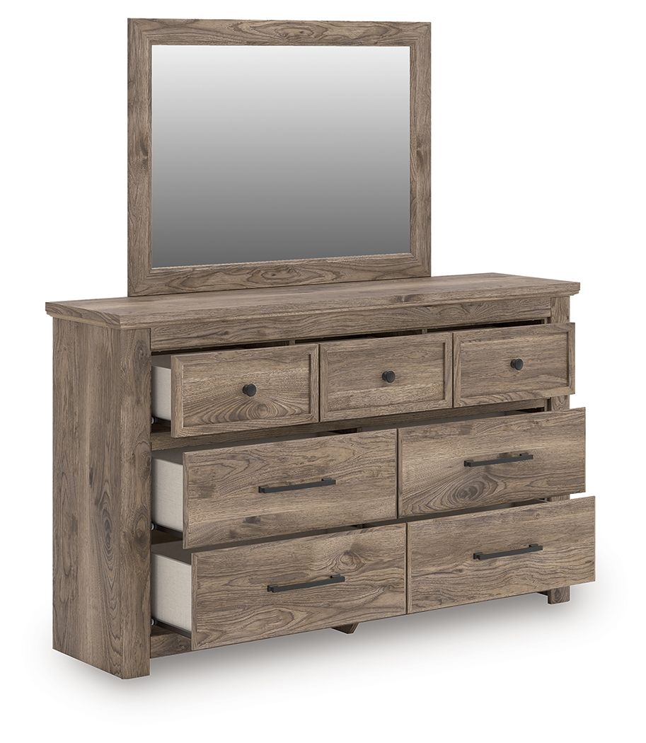 Rusticott - Seven Drawer Dresser