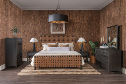 Dorsey - Woven Panel Bed