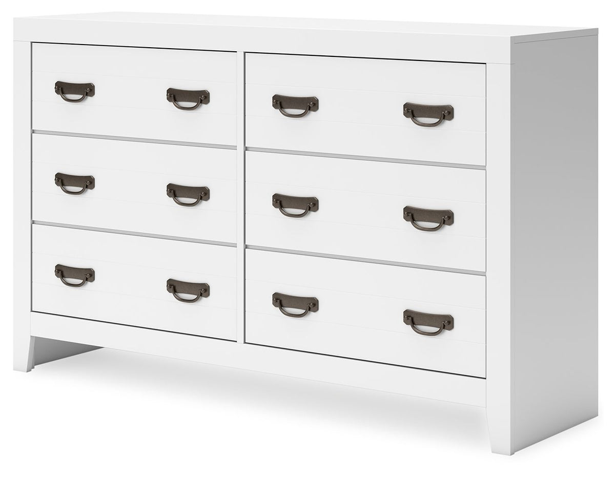 Binterglen - Dresser - White