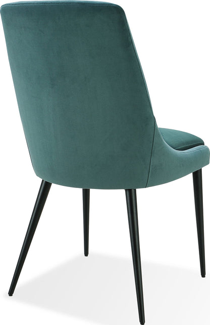 Winston - Upholstered Metal Leg Dining Chair (Set of 2)