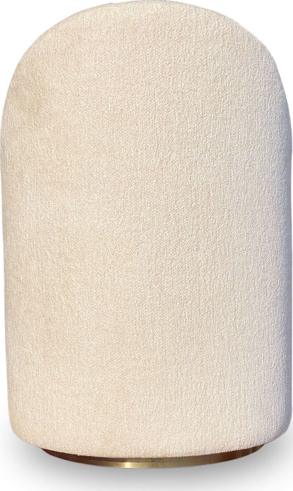 Zinnia - Fully Upholstered Swivel Chair - Dune Chenille