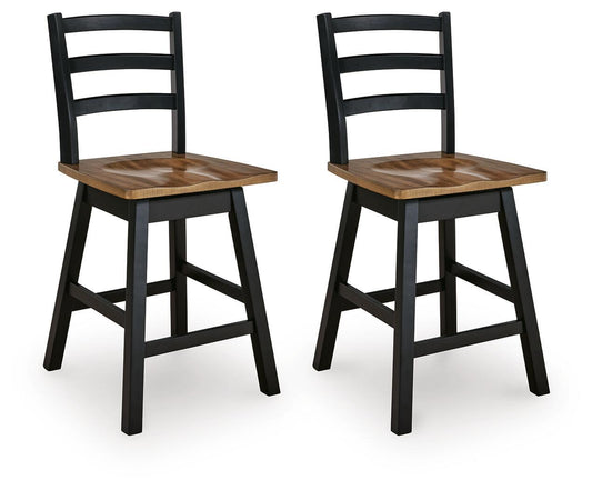 Wildenauer - Swivel Stool (Set of 2)