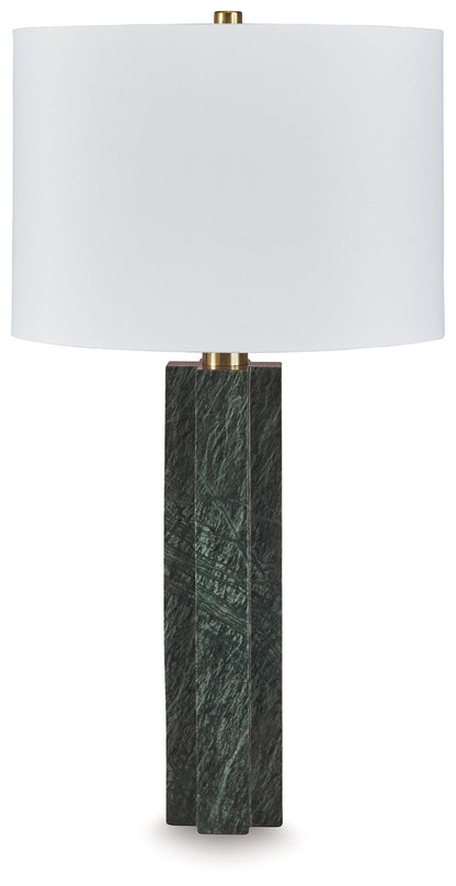 Keegan - Marble Table Lamp - Green