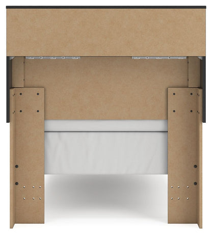 Broachmyn - Bookcase Bed