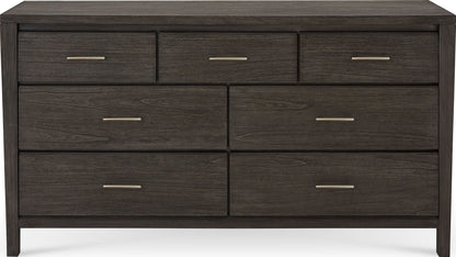 Nevis Riva - Seven Drawer Dresser - Sharkskin (2024)
