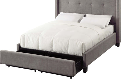 Geneva Madeleine - Wingback Platform Storage Bed