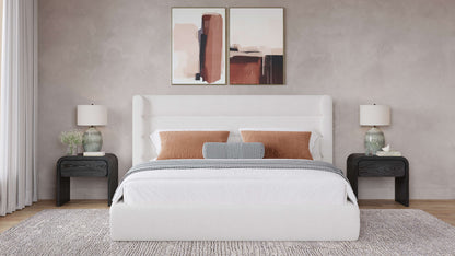 Formosa Frank - Upholstered Wingback Platform Bed (2026)