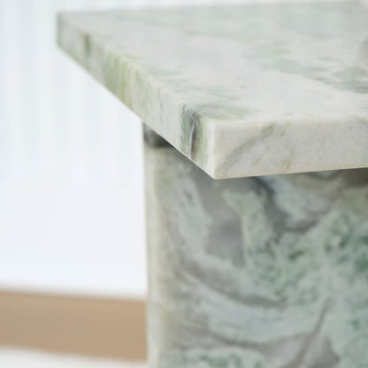 Deaconwell - Accent Table - White / Green