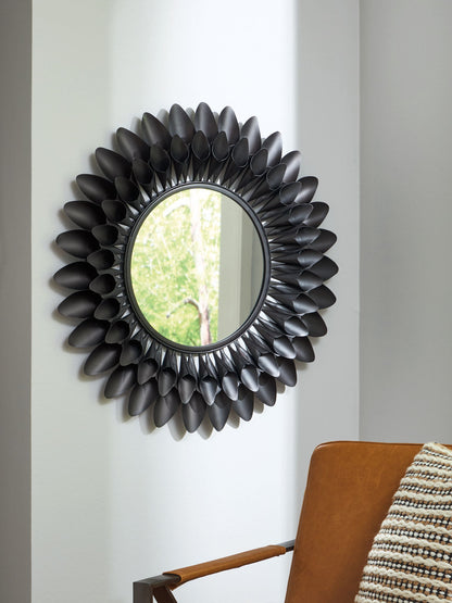 Ryenmour - Accent Mirror - Oil Rubbed Bronze Finish