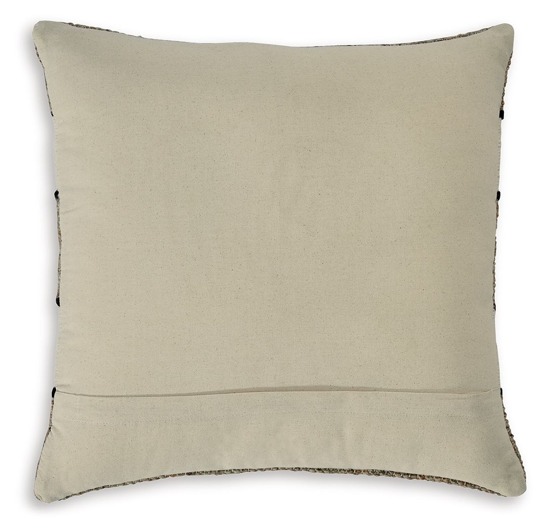Rueford - Pillow (Set of 4) - Brown / Black / Natural