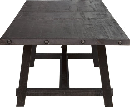 Yosemite - Solid Wood Rectangular Extension Table - Cafe