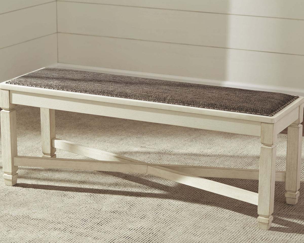 Bolanburg - Large UPH Dining Room Bench - Beige