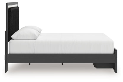 Zuraleus - Upholstered Panel Platform Storage Bed
