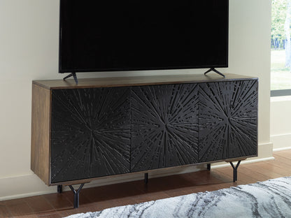 Lavinmont - Accent Cabinet - Multi Brown