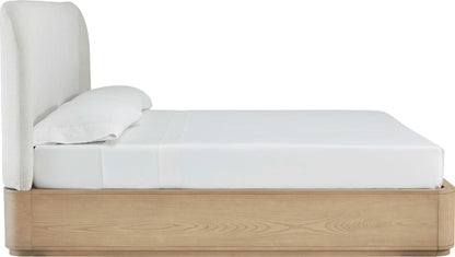Penny - Linen Upholstered Platform Bed