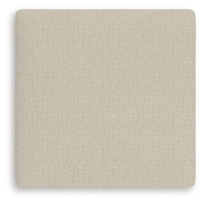 LadyMae - Oversized Accent Ottoman - Twill