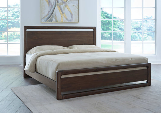 Sol - Acacia Wood Platform Bed