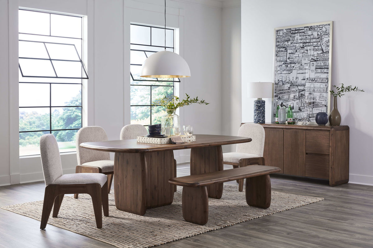Xolani - Acacia Wood Bench - Impala