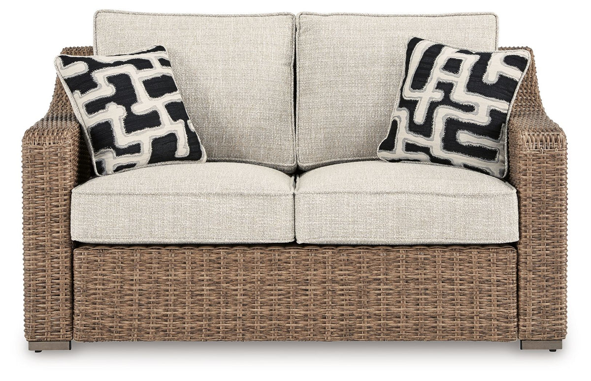Beachcroft - Loveseat With Cushion - Beige