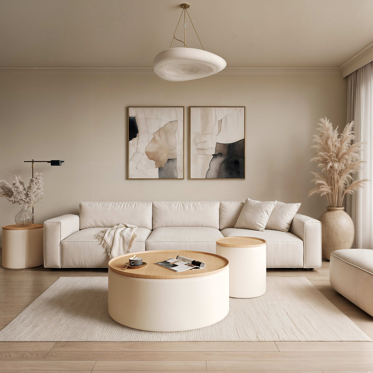 Oskar - Lift Top Round Table