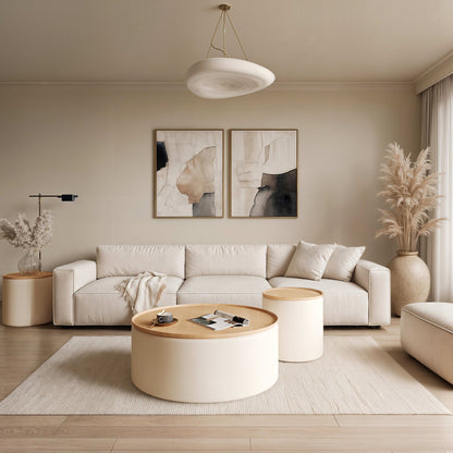 Oskar - Lift Top Round Table
